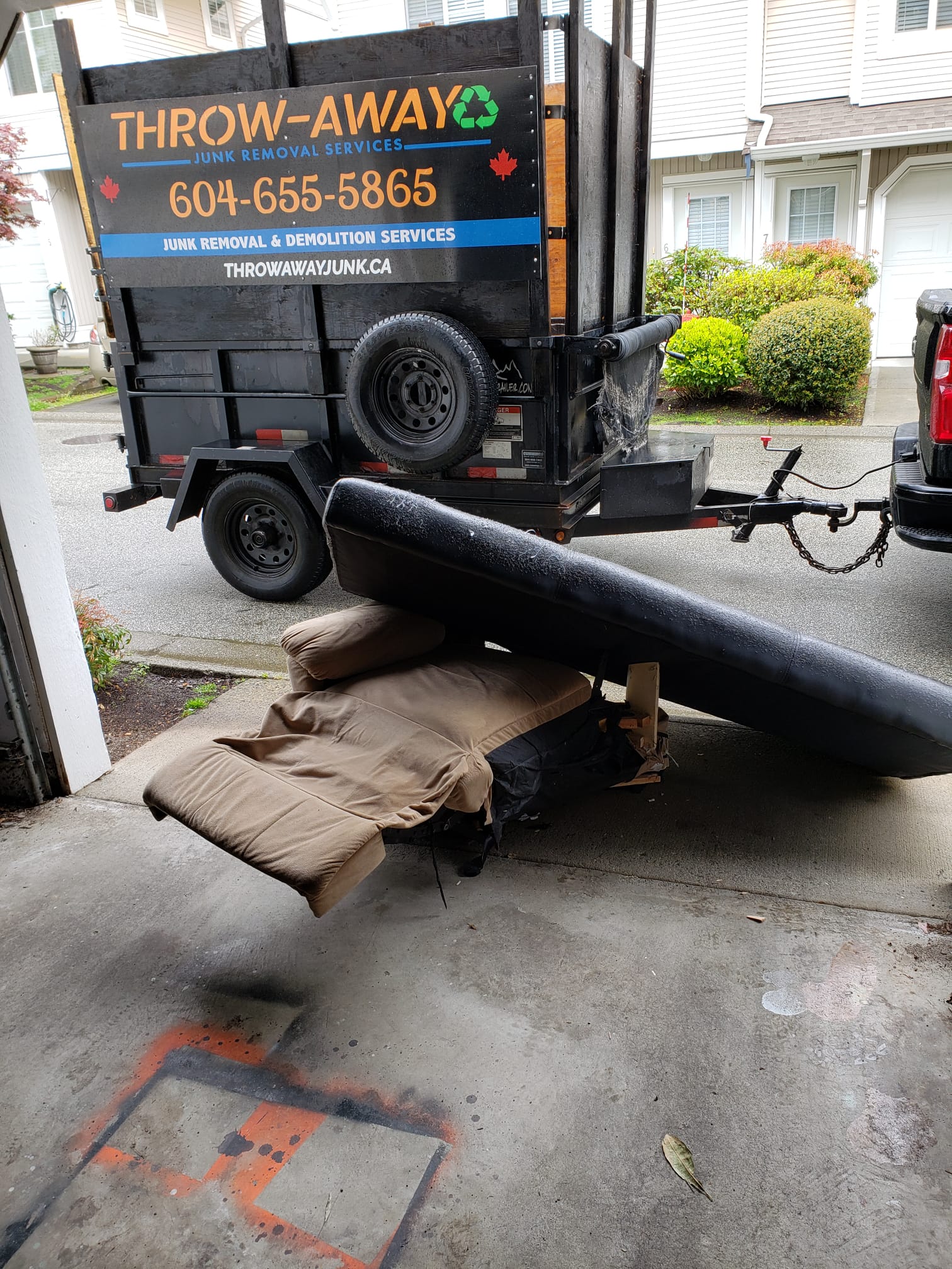 Furniture removal near Surrey, BC
