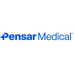 Pensar Medical logo in blue on a white background
