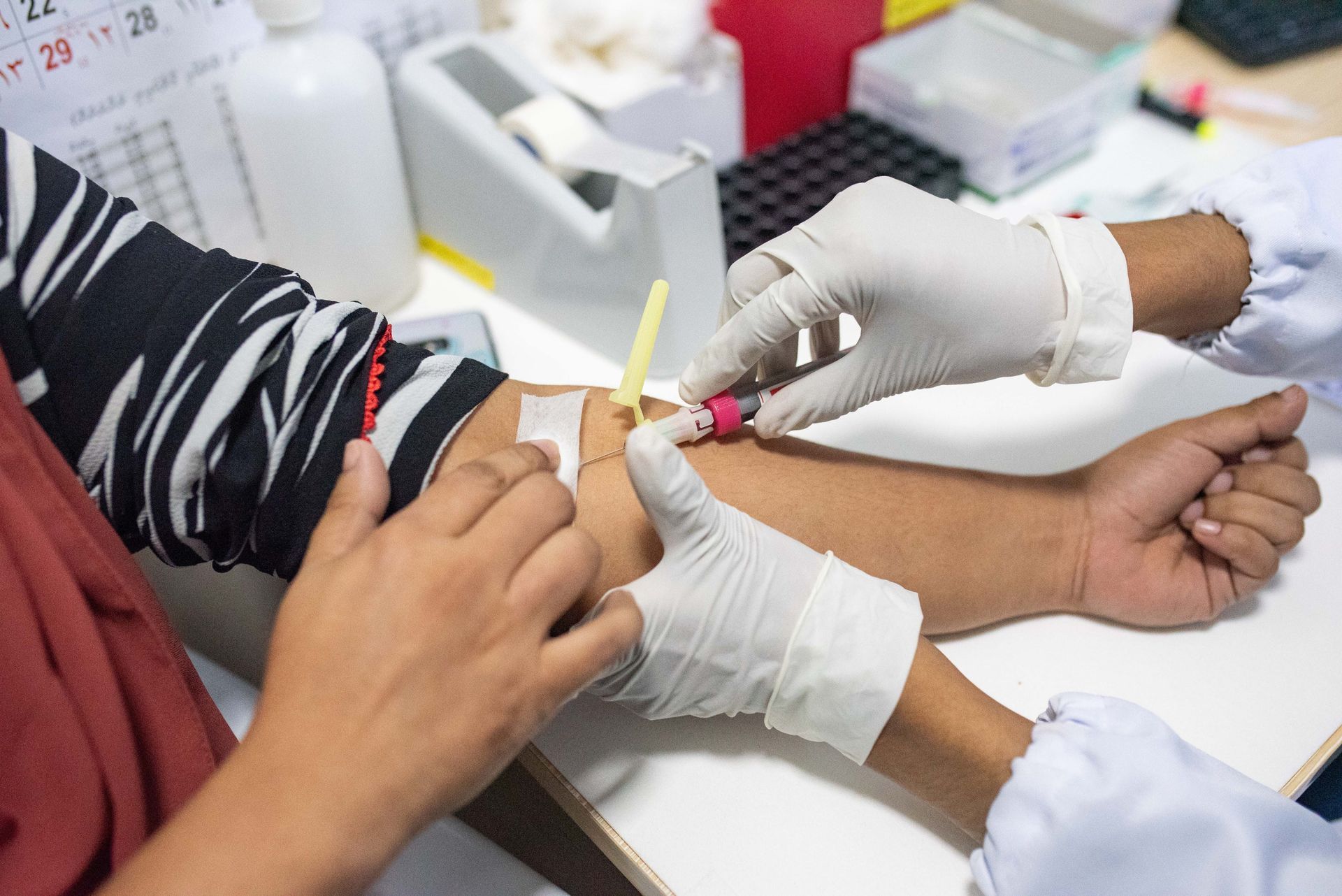 blood draw