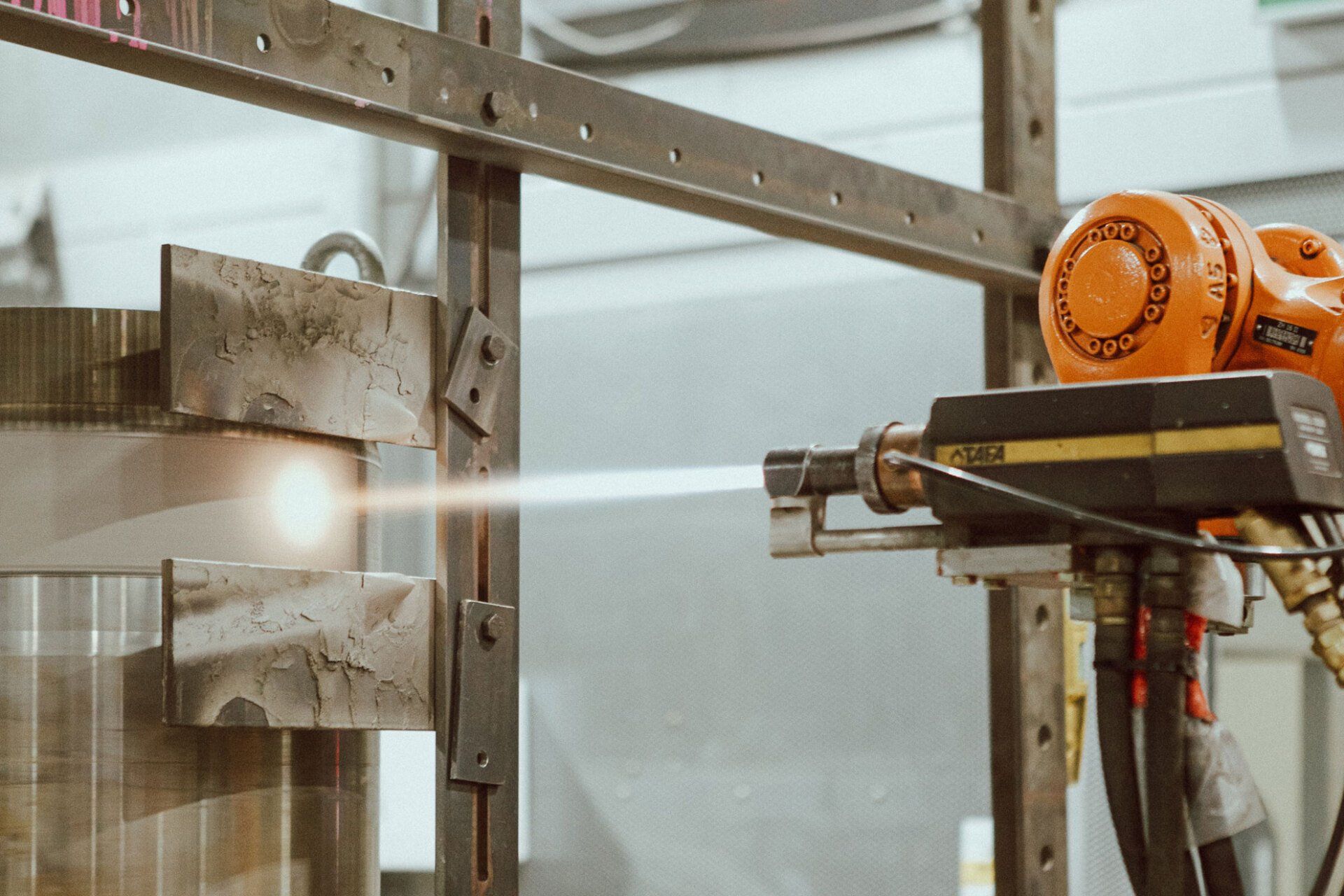 HVOF spraying, a technique offered by New Metal Surfaces