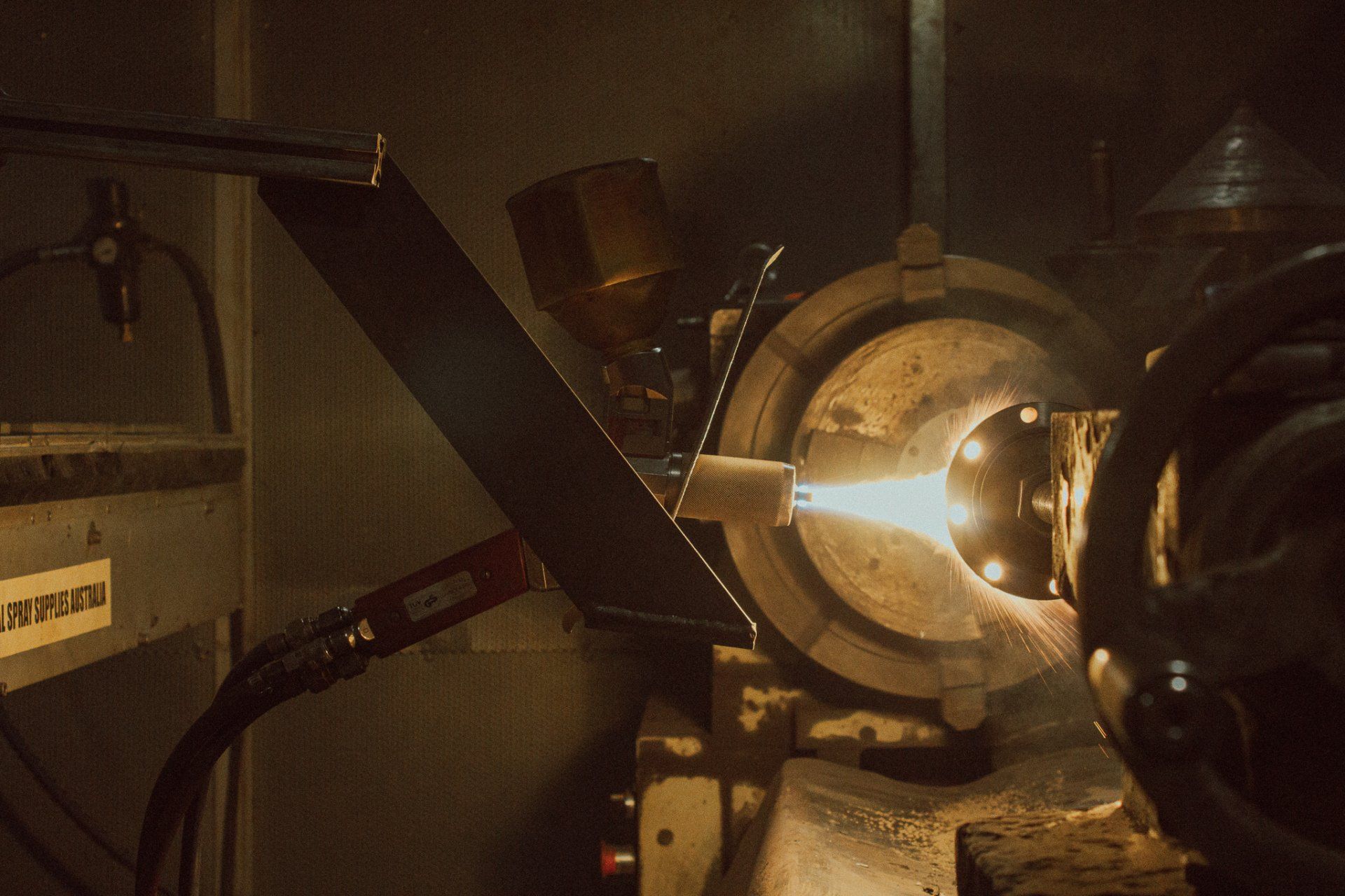 flame spray process