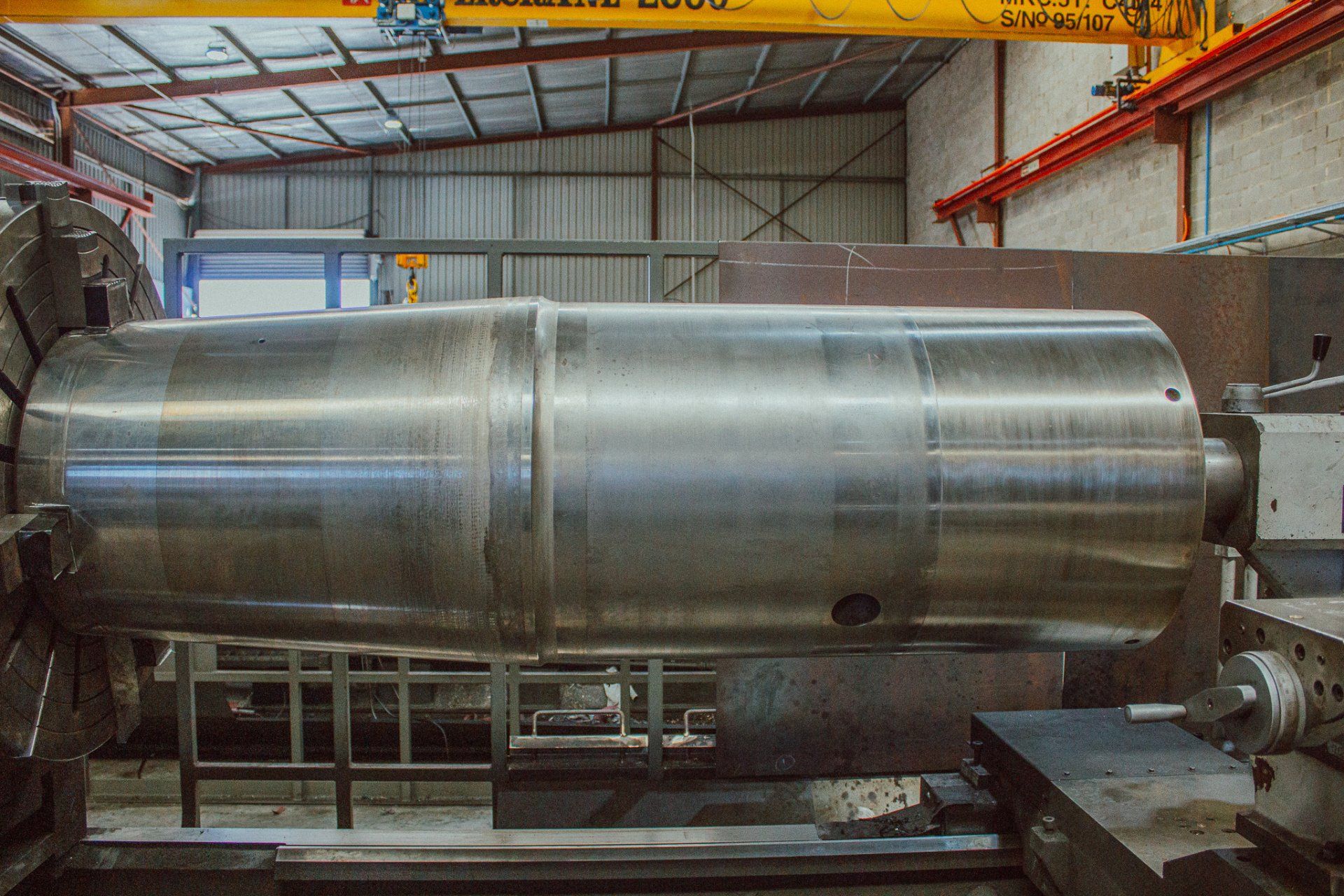 After Secondary Cone Crusher Main Shaft Repair