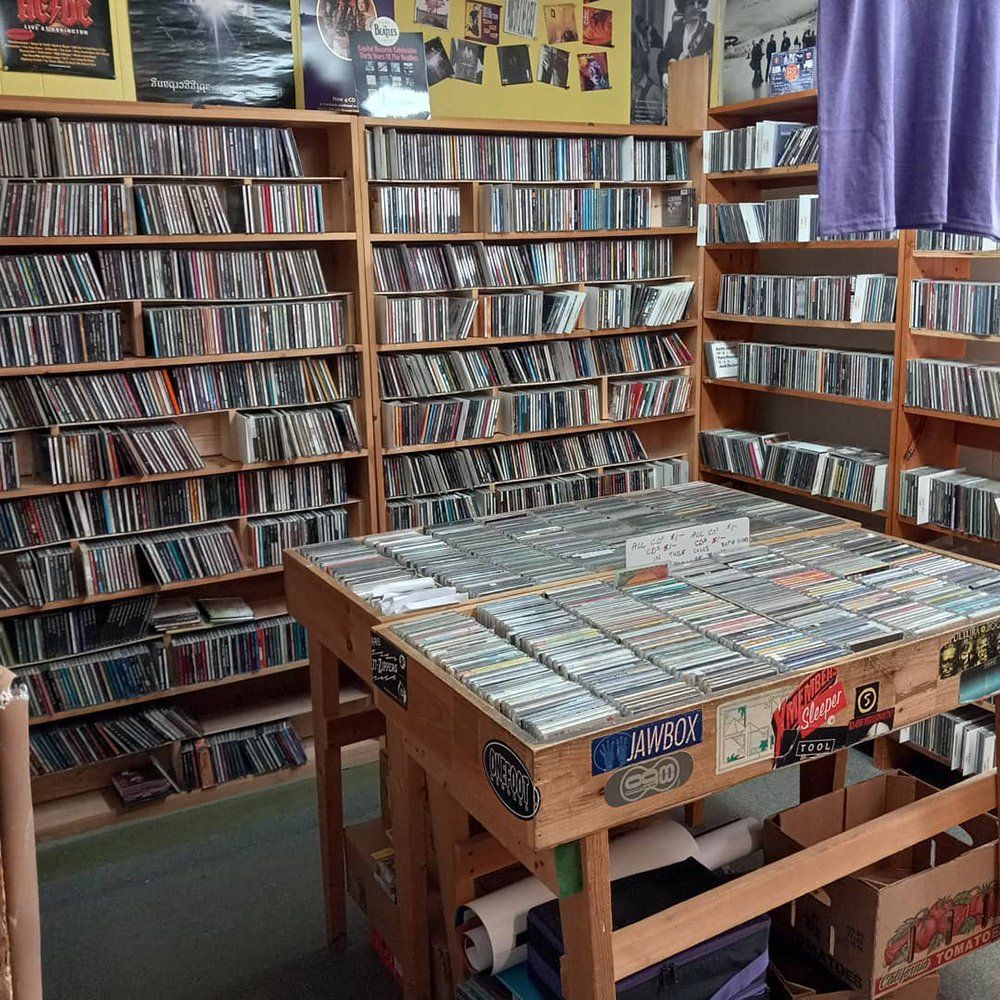 Photo of CD section