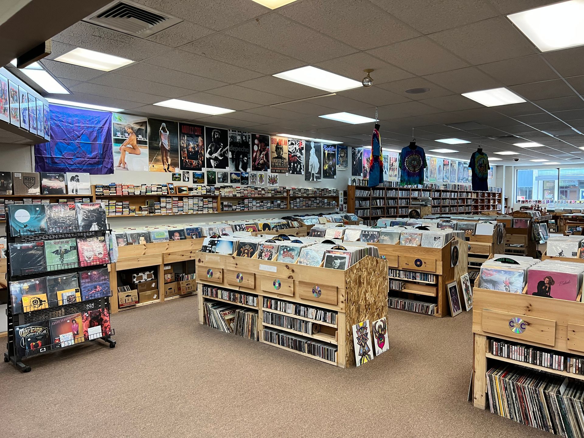 The Record Connection store display photo