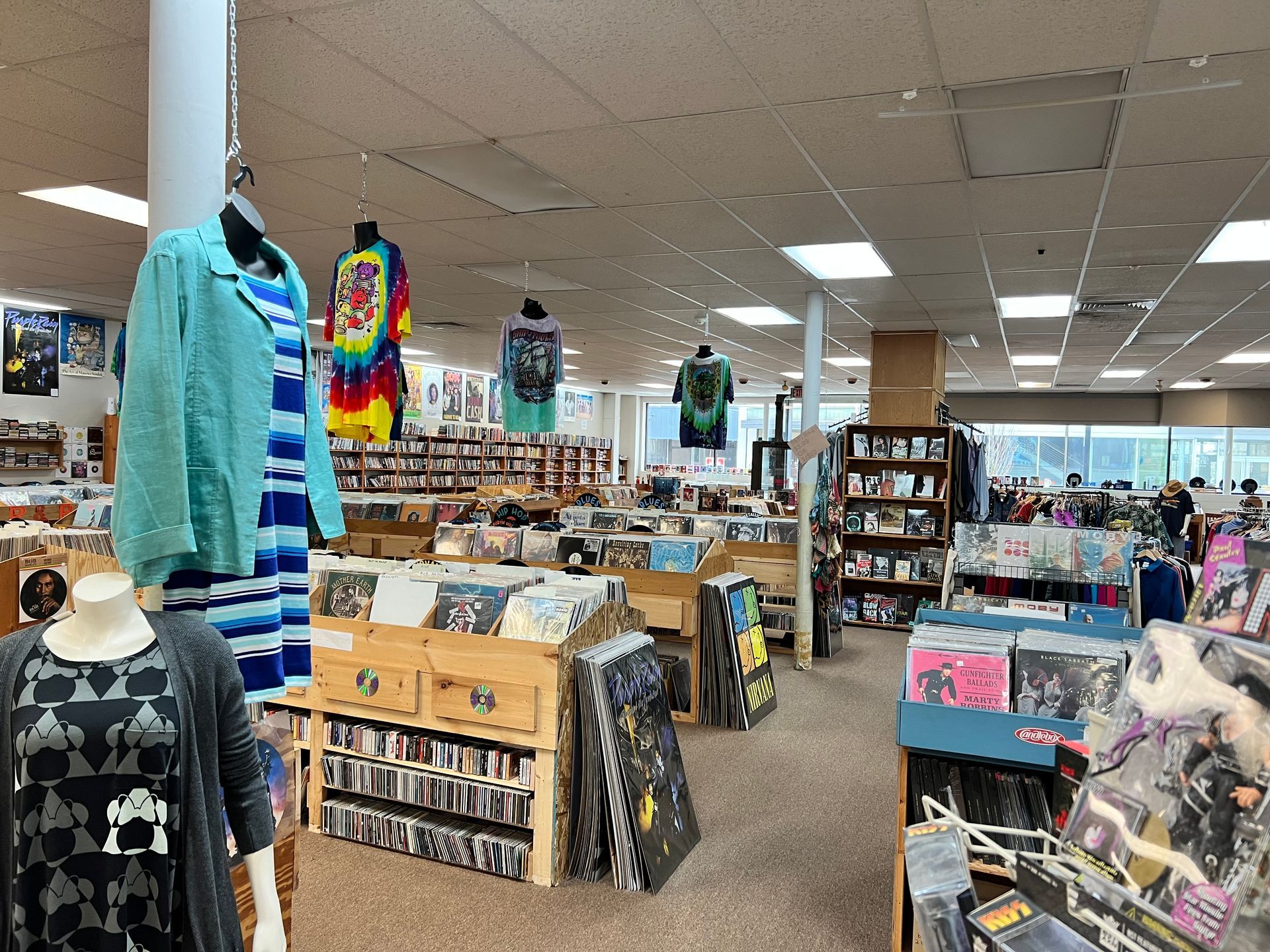 The Record Connection store display photo