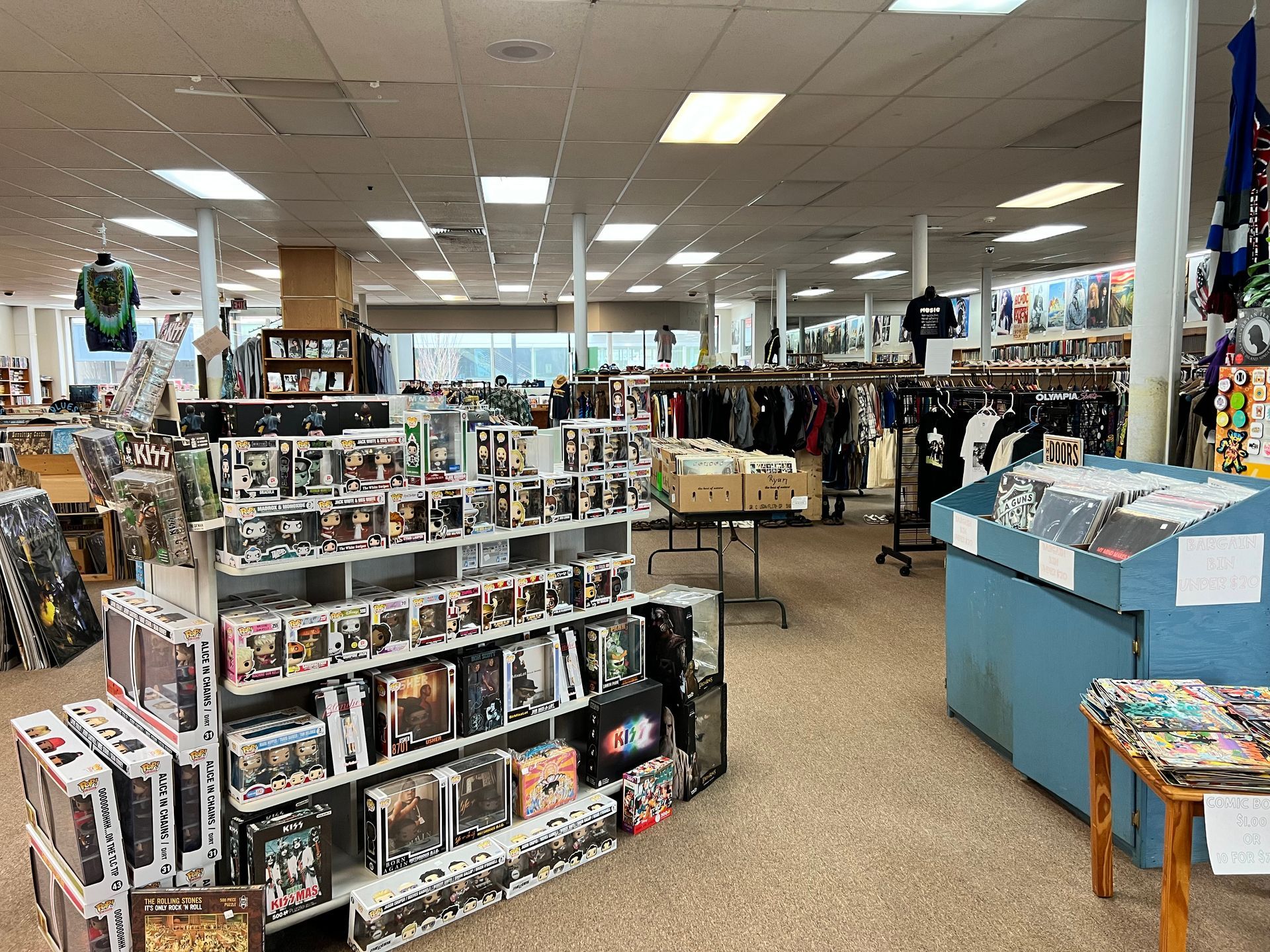 The Record Connection store display photo