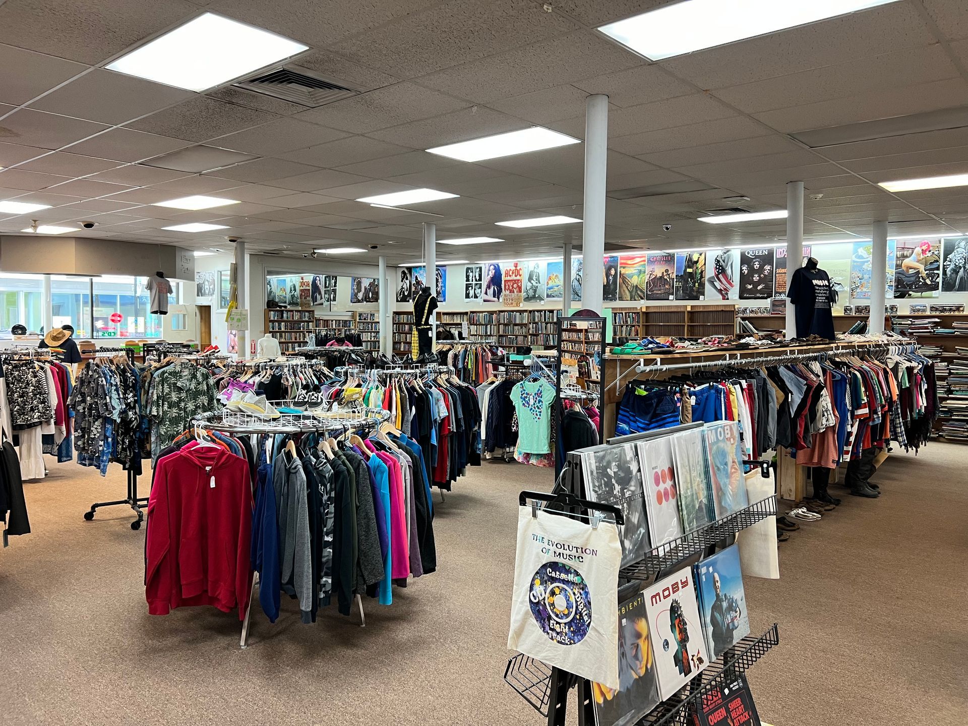 The Record Connection store display photo