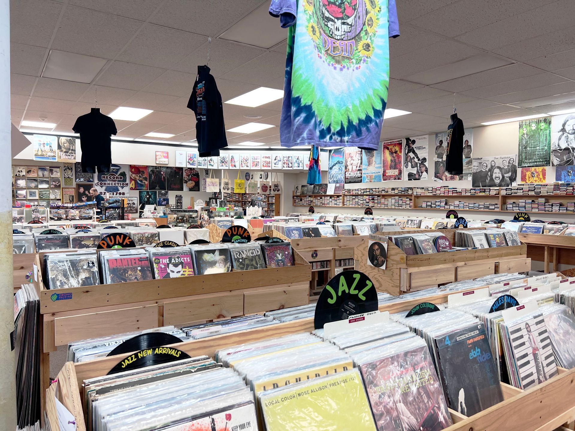 The Record Connection store display photo