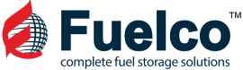 the logo for fuelco complete fuel storage solutions