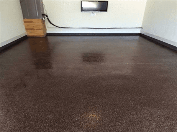 Vinyl chip flake applications.