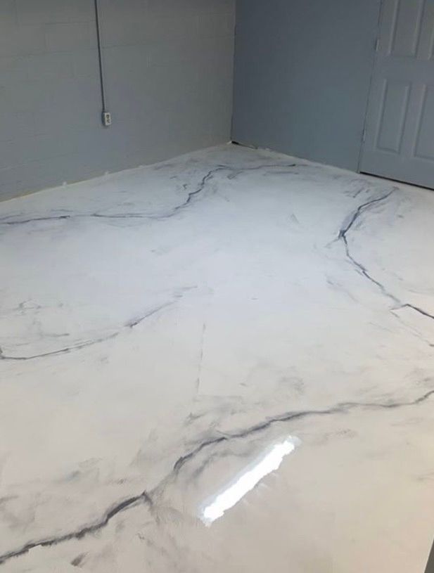 Metallic Reflector Enhancer Concrete Flooring Offered  With Epoxy and Polyaspartic Urethane.