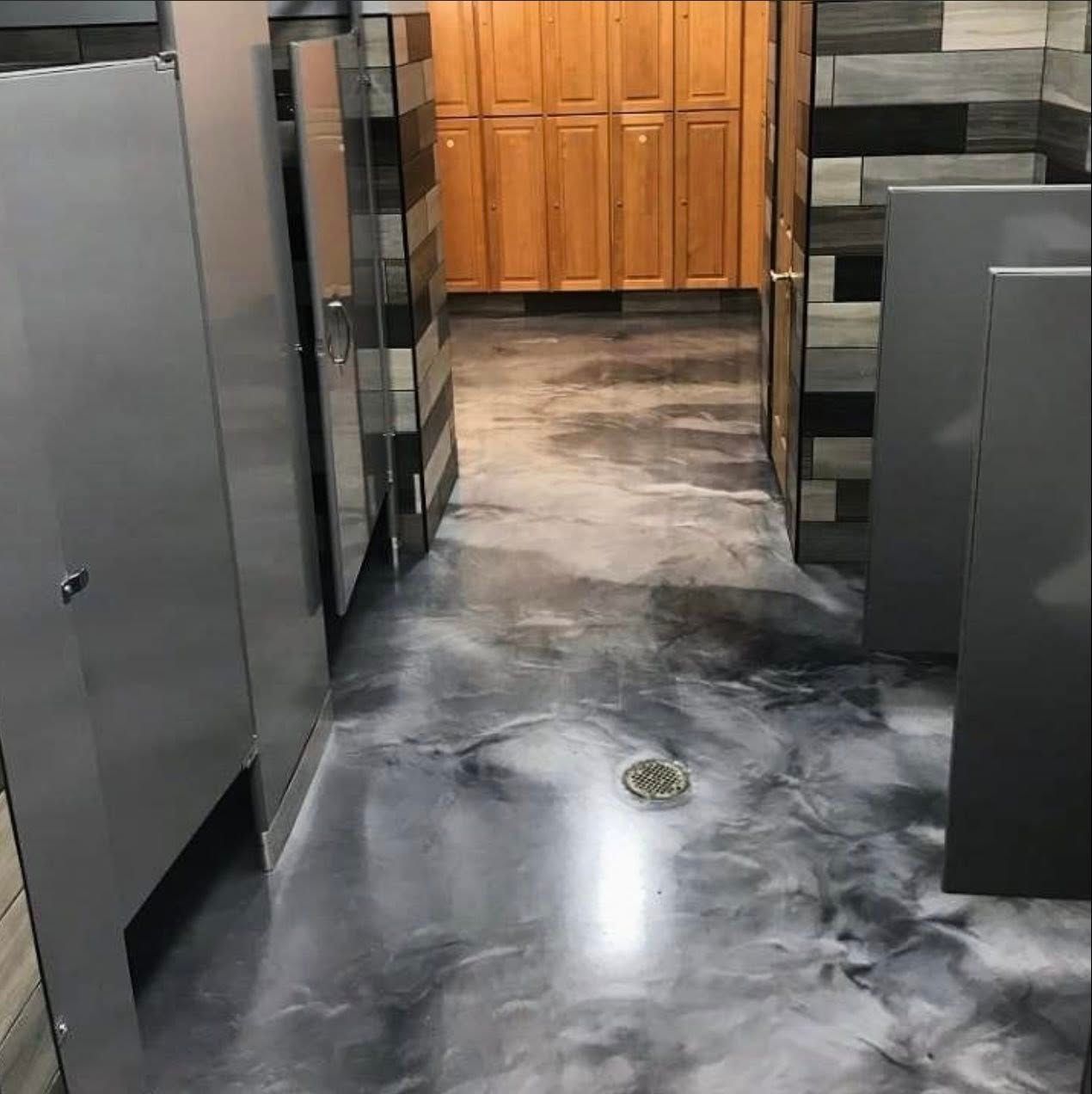 Metallic Reflector Enhancer Concrete Flooring Offered  With Epoxy and Polyaspartic Urethane.