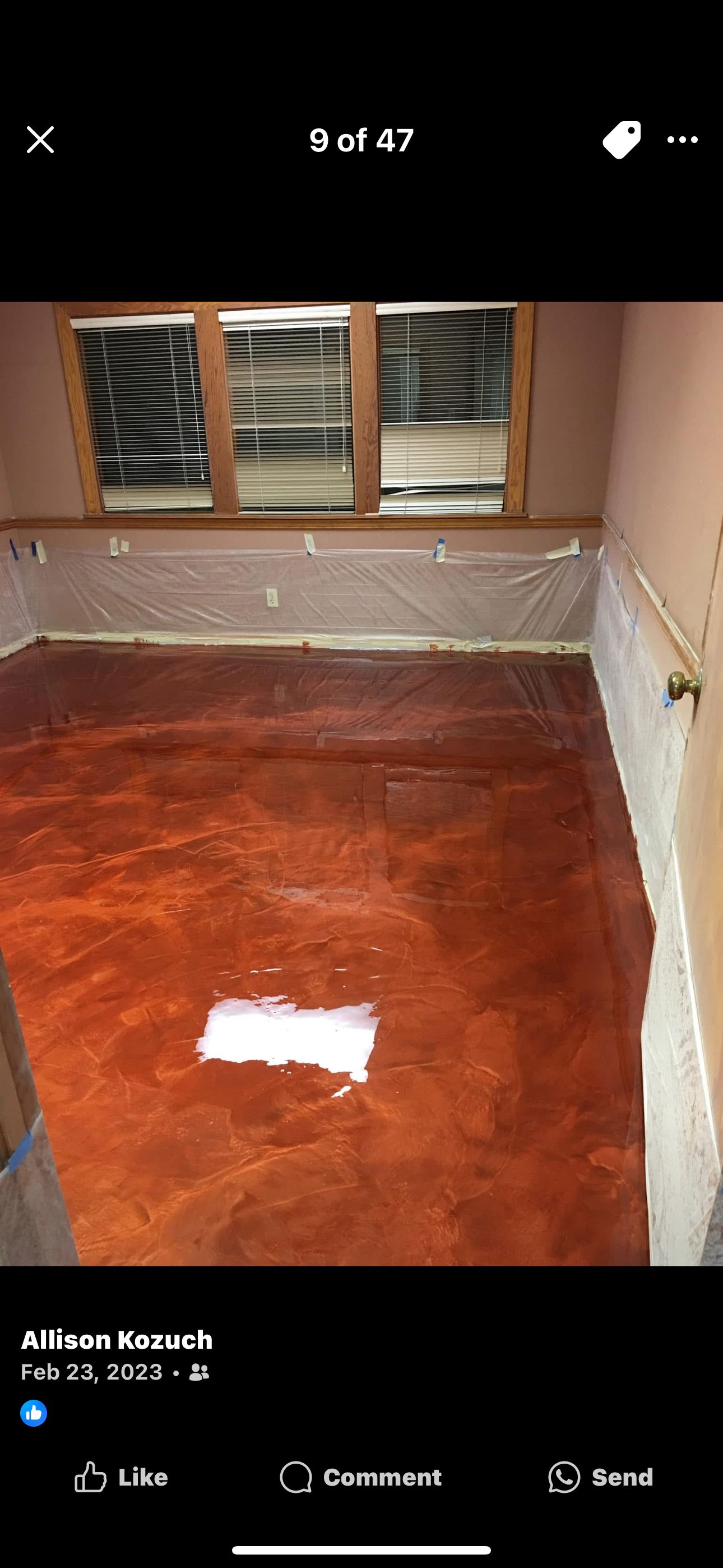 Metallic Reflector Enhancer Concrete Flooring Offered  With Epoxy and Polyaspartic Urethane.