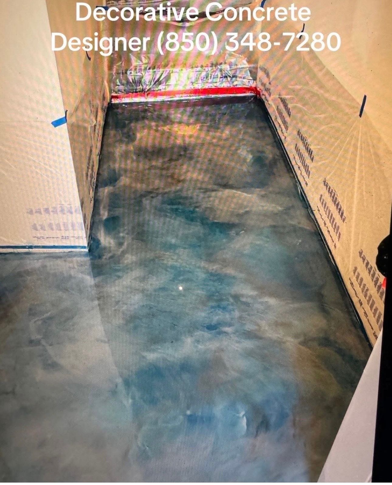 Metallic Reflector Enhancer Concrete Flooring Offered  With Epoxy and Polyaspartic Urethane.