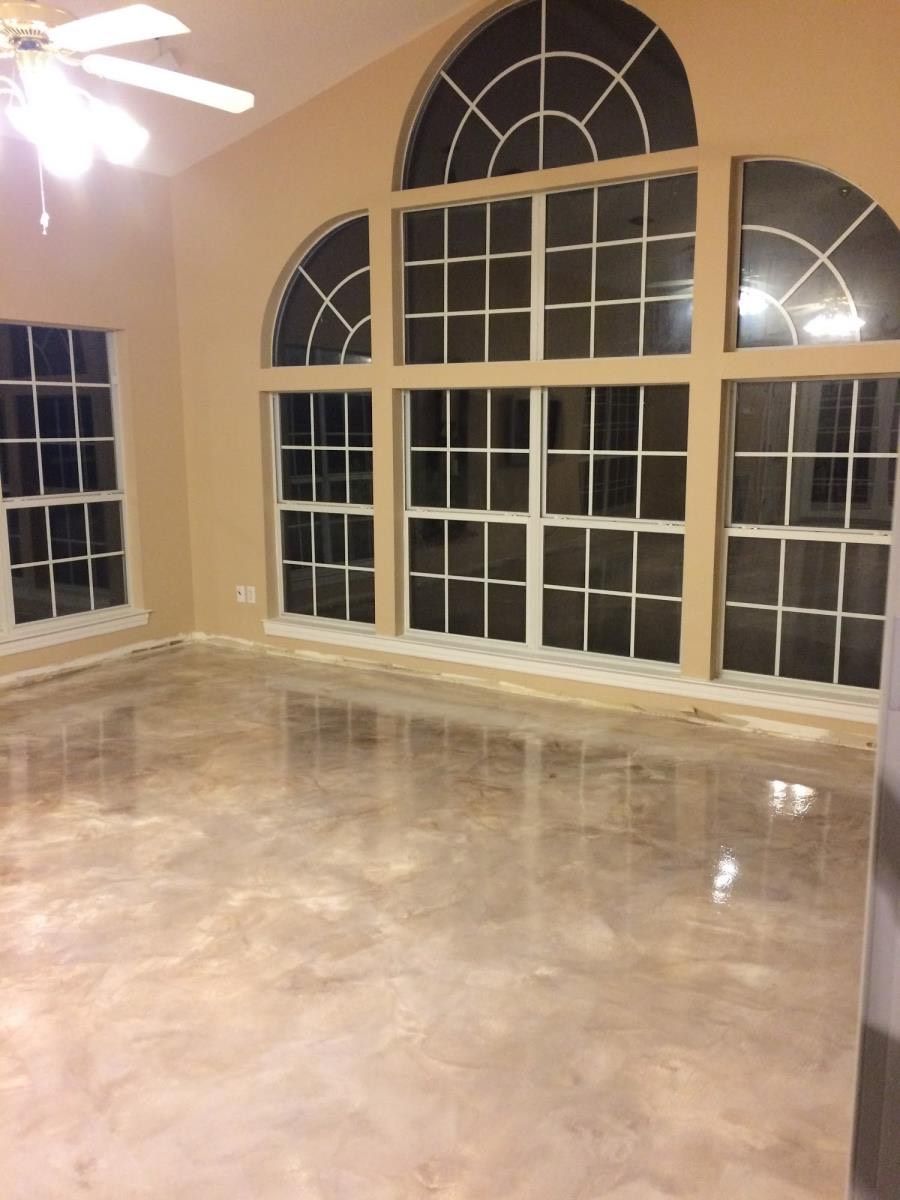Metallic Reflector Enhancer Concrete Flooring Offered  With Epoxy and Polyaspartic Urethane.
