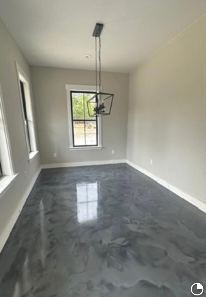 Metallic Reflector Enhancer Concrete Flooring Offered  With Epoxy and Polyaspartic Urethane.
