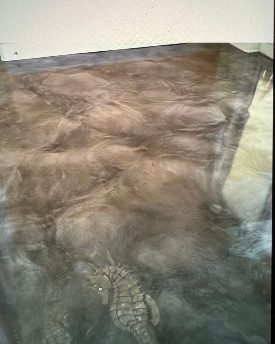 Metallic Reflector Enhancer Concrete Flooring Offered  With Epoxy and Polyaspartic Urethane.