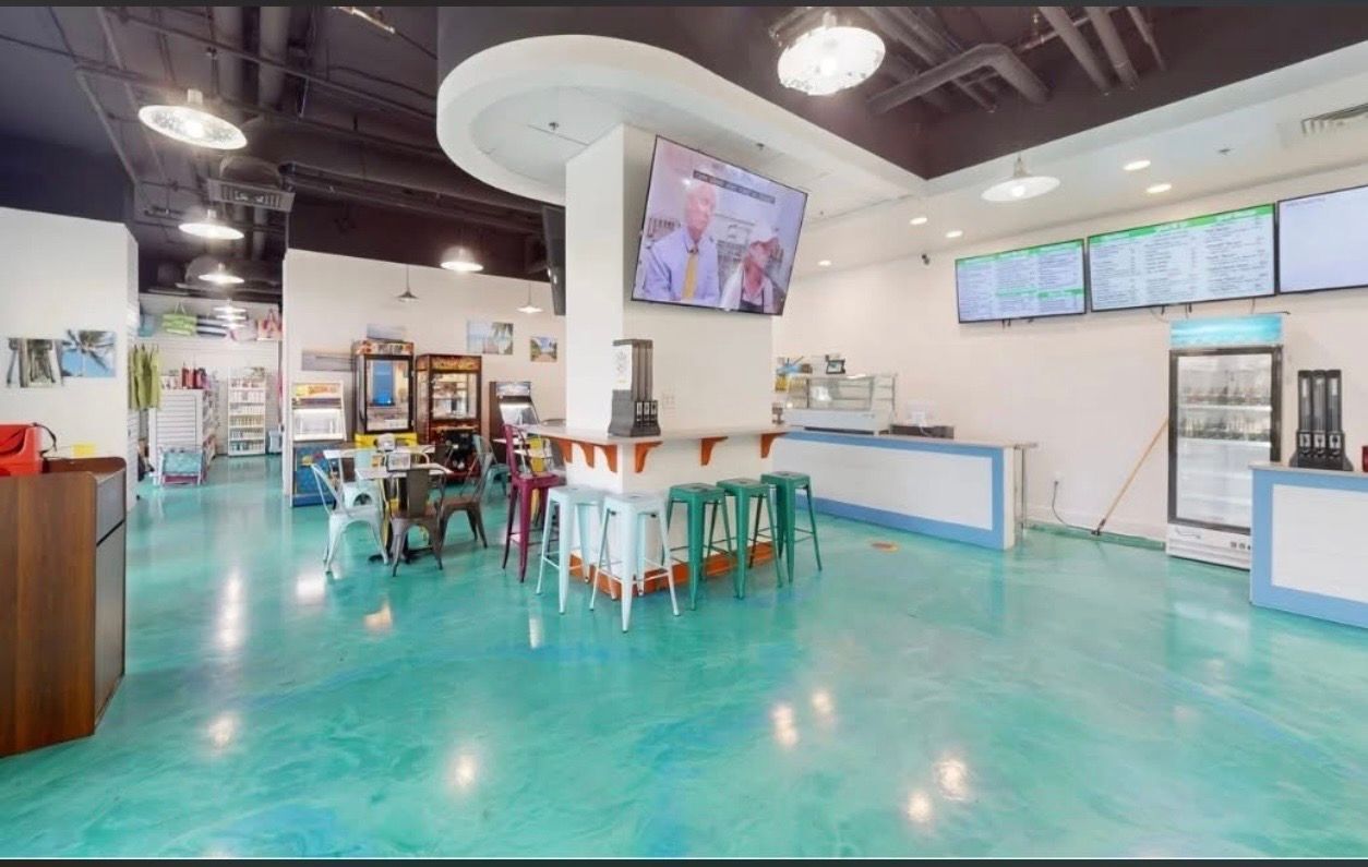Metallic Reflector Enhancer Concrete Flooring