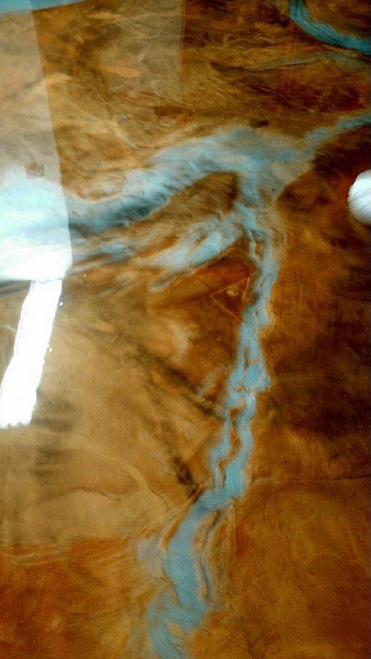 Metallic Reflector Enhancer Concrete Flooring Offered  With Epoxy and Polyaspartic Urethane.