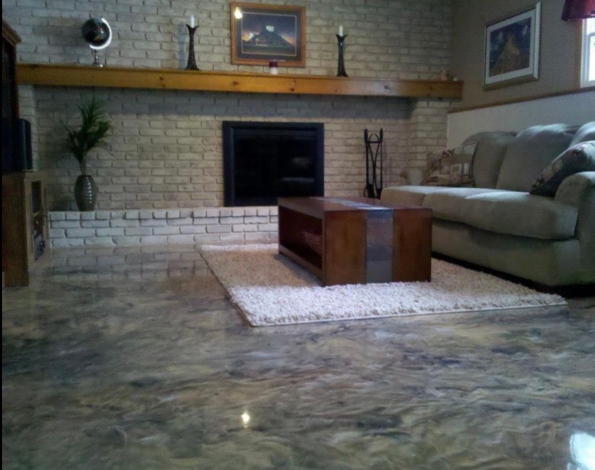 Metallic Reflector Enhancer Concrete Flooring Offered  With Epoxy and Polyaspartic Urethane.