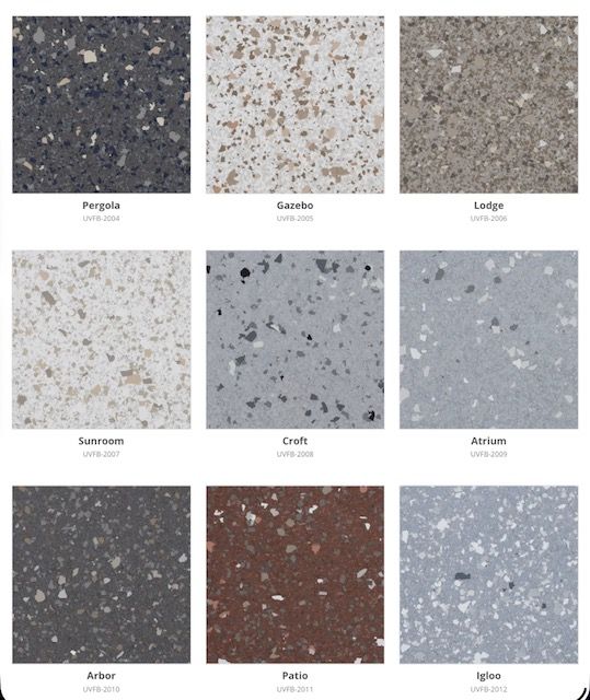 Color Flake Charts