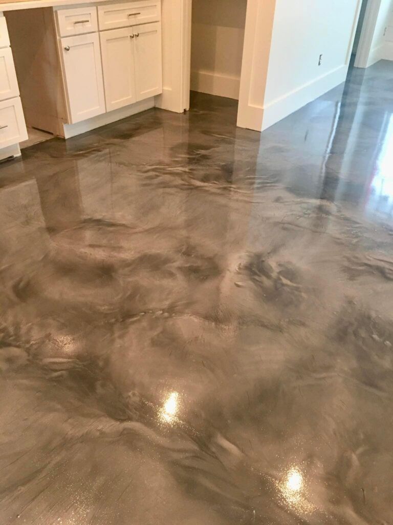 Metallic Reflector Enhancer Concrete Flooring Offered  With Epoxy and Polyaspartic Urethane.
