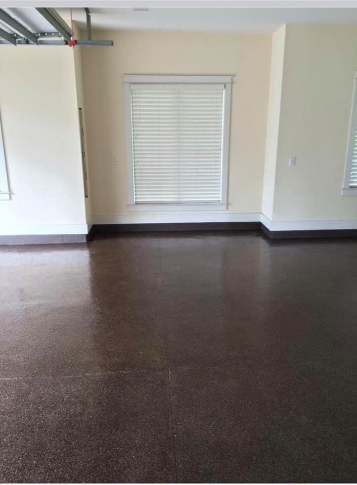 Metallic Flake Concrete Flooring