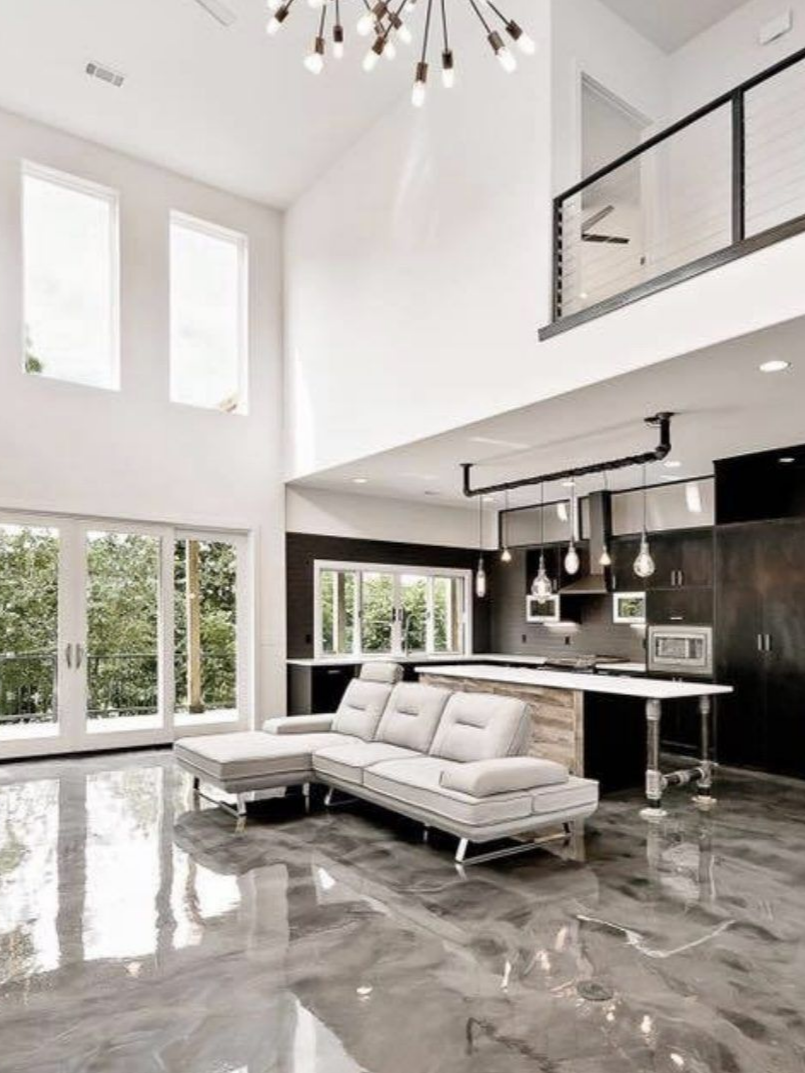 Metallic Concrete Flooring