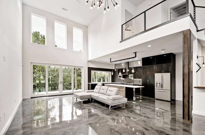 Metallic Epoxy Concrete