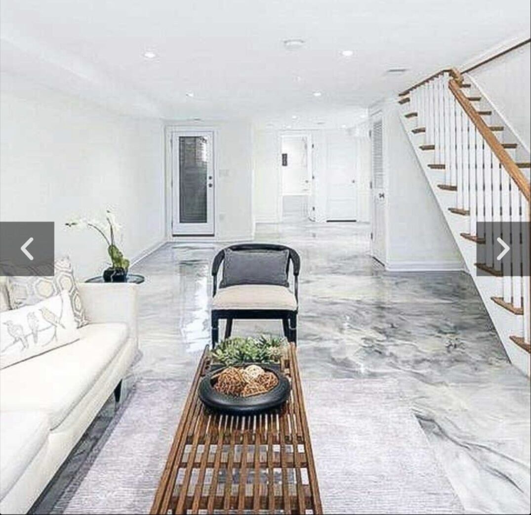 Metallic Reflector Enhancer Concrete Flooring Offered  With Epoxy and Polyaspartic Urethane.