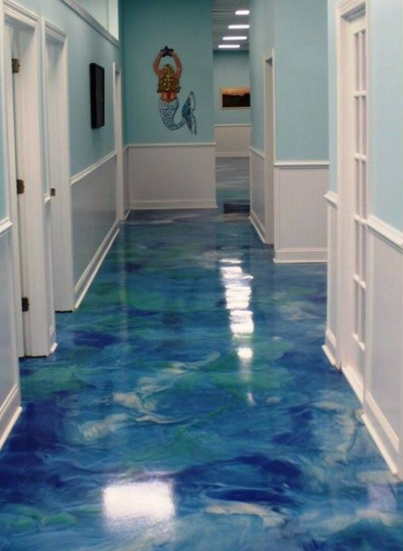 Metallic Reflector Enhancer Concrete Flooring Offered  With Epoxy and Polyaspartic Urethane.