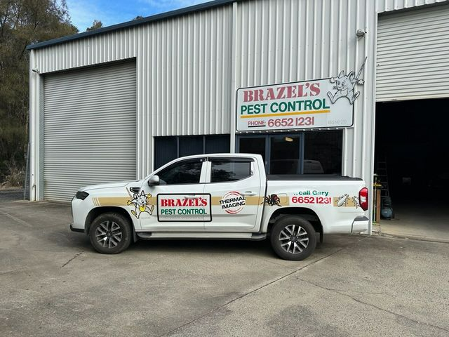 White Brazel's Pest Control Truck — Brazel's Pest Control in Coffs Harbour, NSW