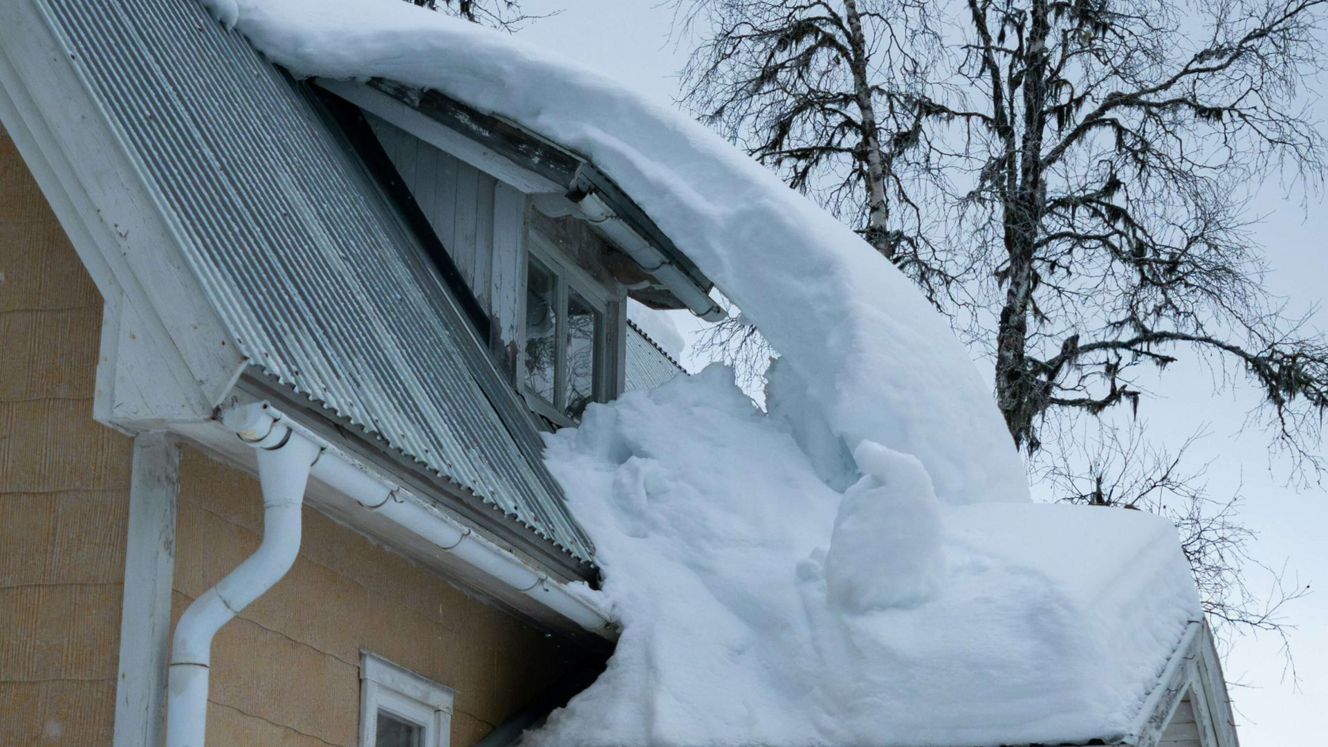 Clearing roofs and gutters of snow can help prevent ice dams and installing heat tape protects roofs and gutters.