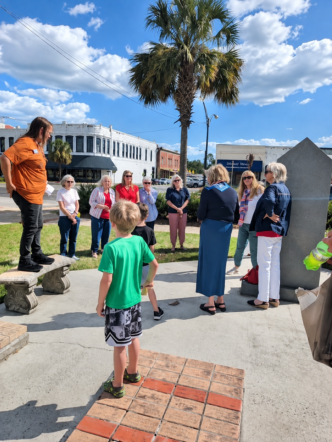 Brooks County community gathering to celebrate the signing of the Constitution