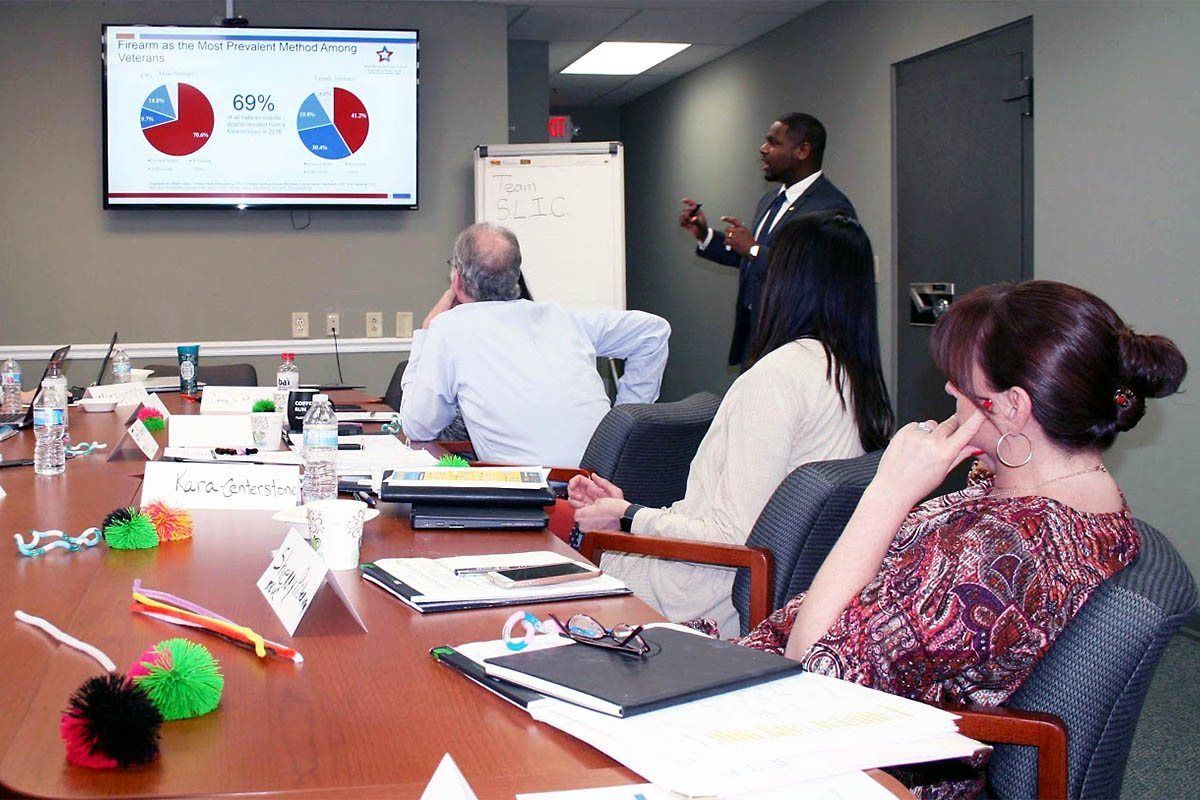 A facilitated coalition working session in progress