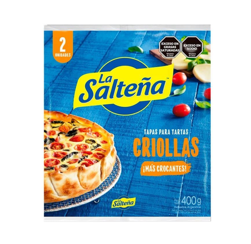 Paquete de masas para tartas criollas 