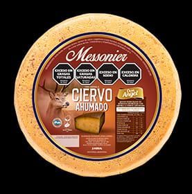Queso redondo etiquetado 