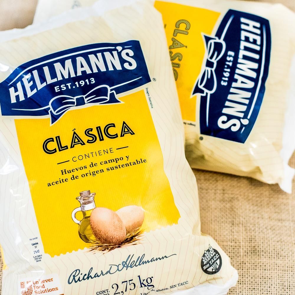 Bolsitas de mayonesa Hellmann's, variedad 