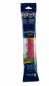 Paquete de longaniza roja curada, 