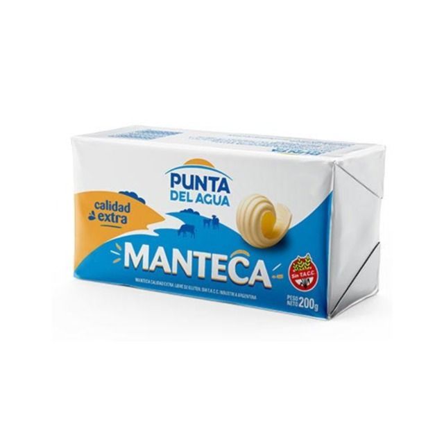 A block of manteca from punta del agua