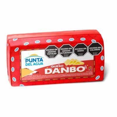 Paquete rojo de queso Danbo 