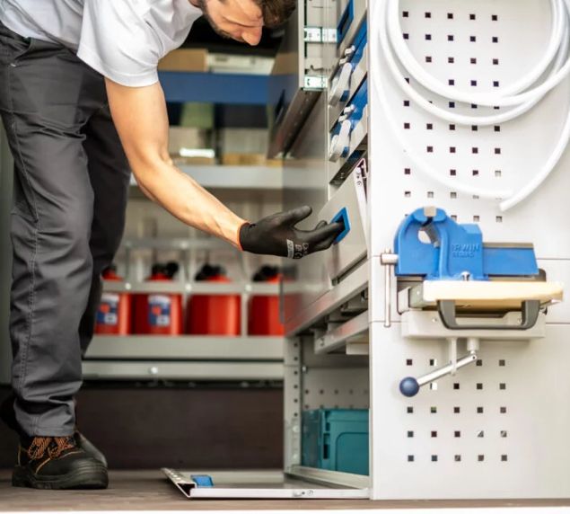 bestelwageninrichting zelf samenstellen