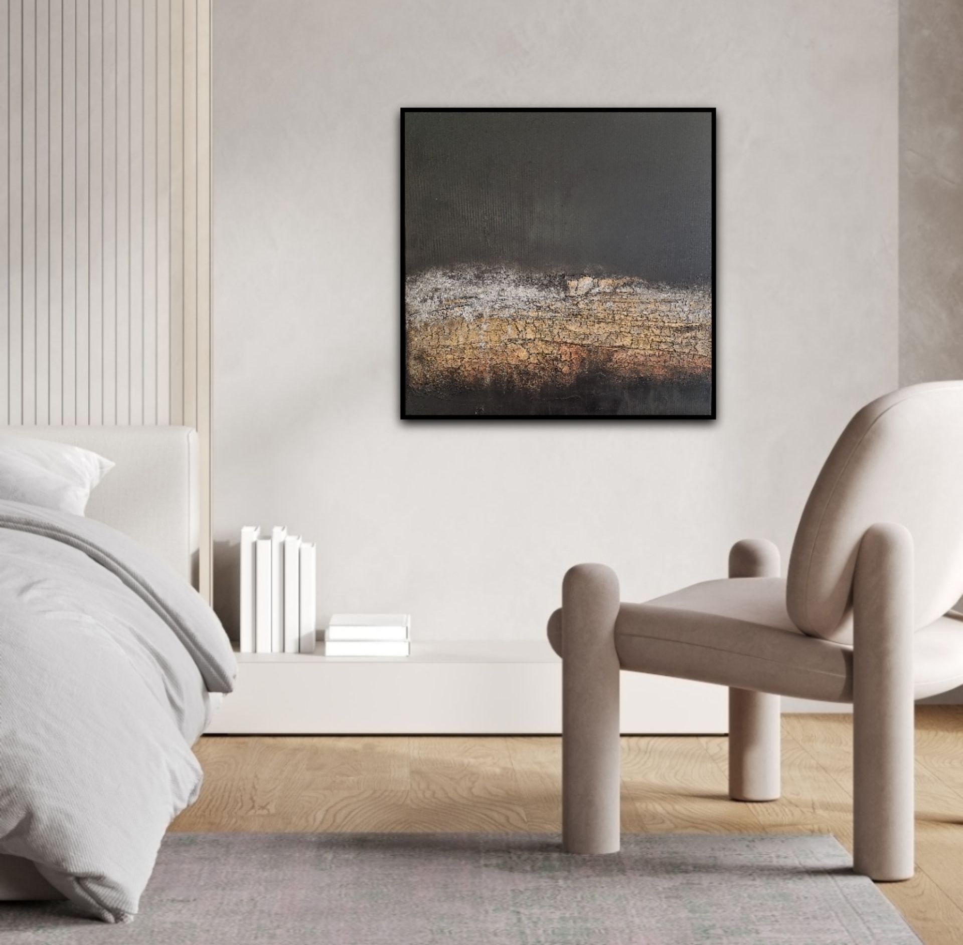 straight ahead 63/63 cm - bb-art.ch
Acrylbild abstrakt, Mixed Media Atelier & Galerie in Rorschach