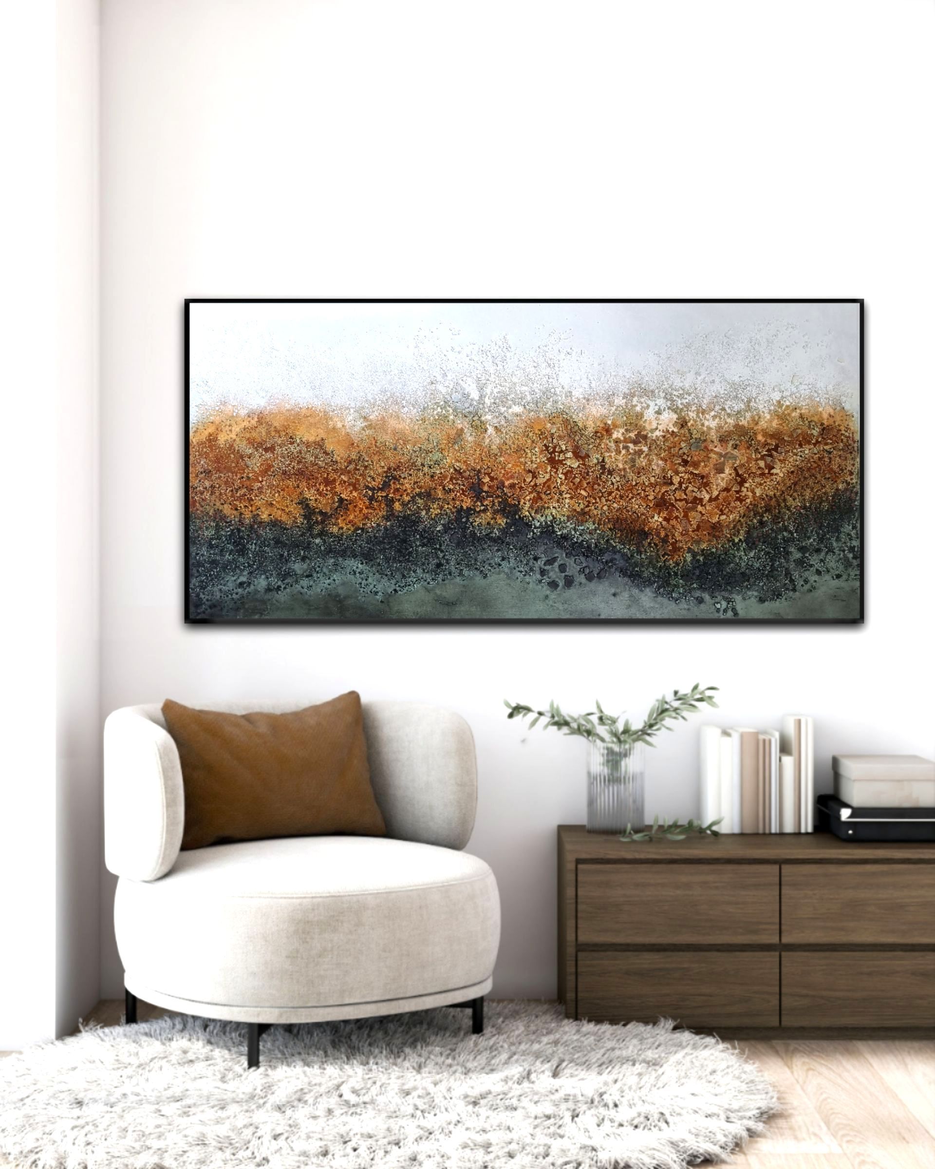 nature in change 140/70cm - bb-art.ch
Acrylbild abstrakt, Atelier & Galerie, Brigitte Bieri in Rorschach