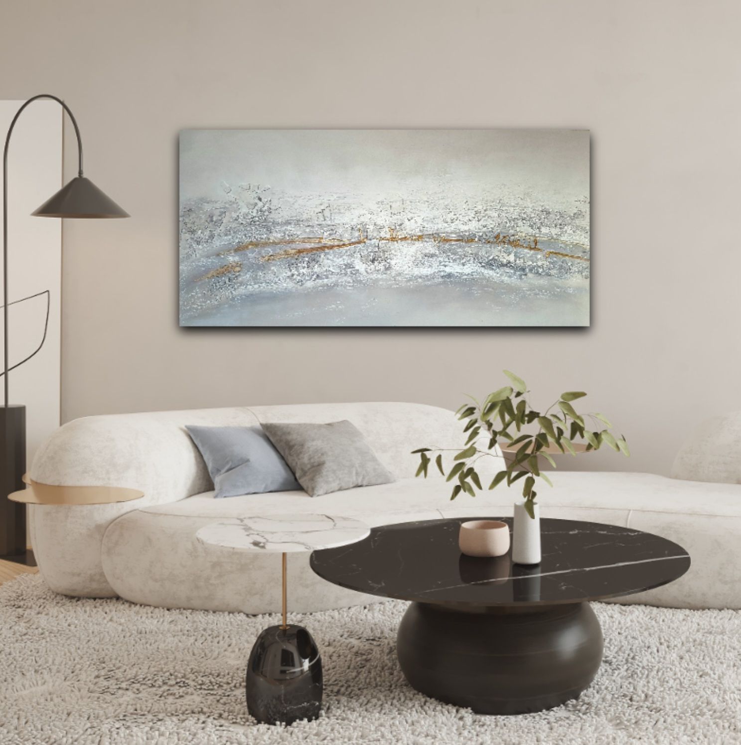 - a life together - 140/70cm - bb-art.ch
Acrylbild abstrakt, Mixed Media, Atelier & Galerie - Brigitte Bieri - Rorschach