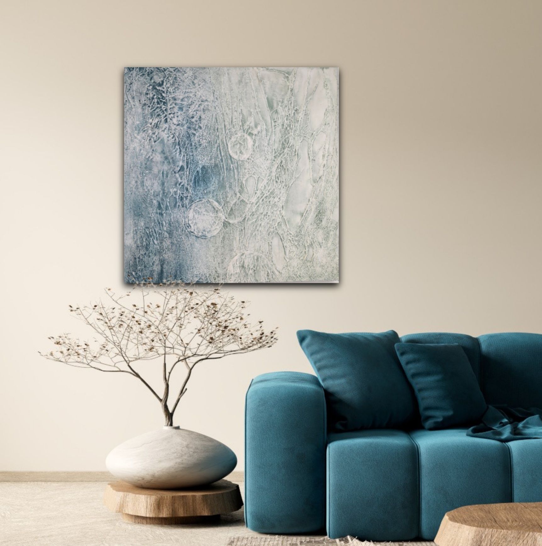 sea breeze 80/80cm - bb-art.ch
Acrylbild abstrakt, Mixed Media, Atelier & Galerie - Brigitte Bieri - Rorschach