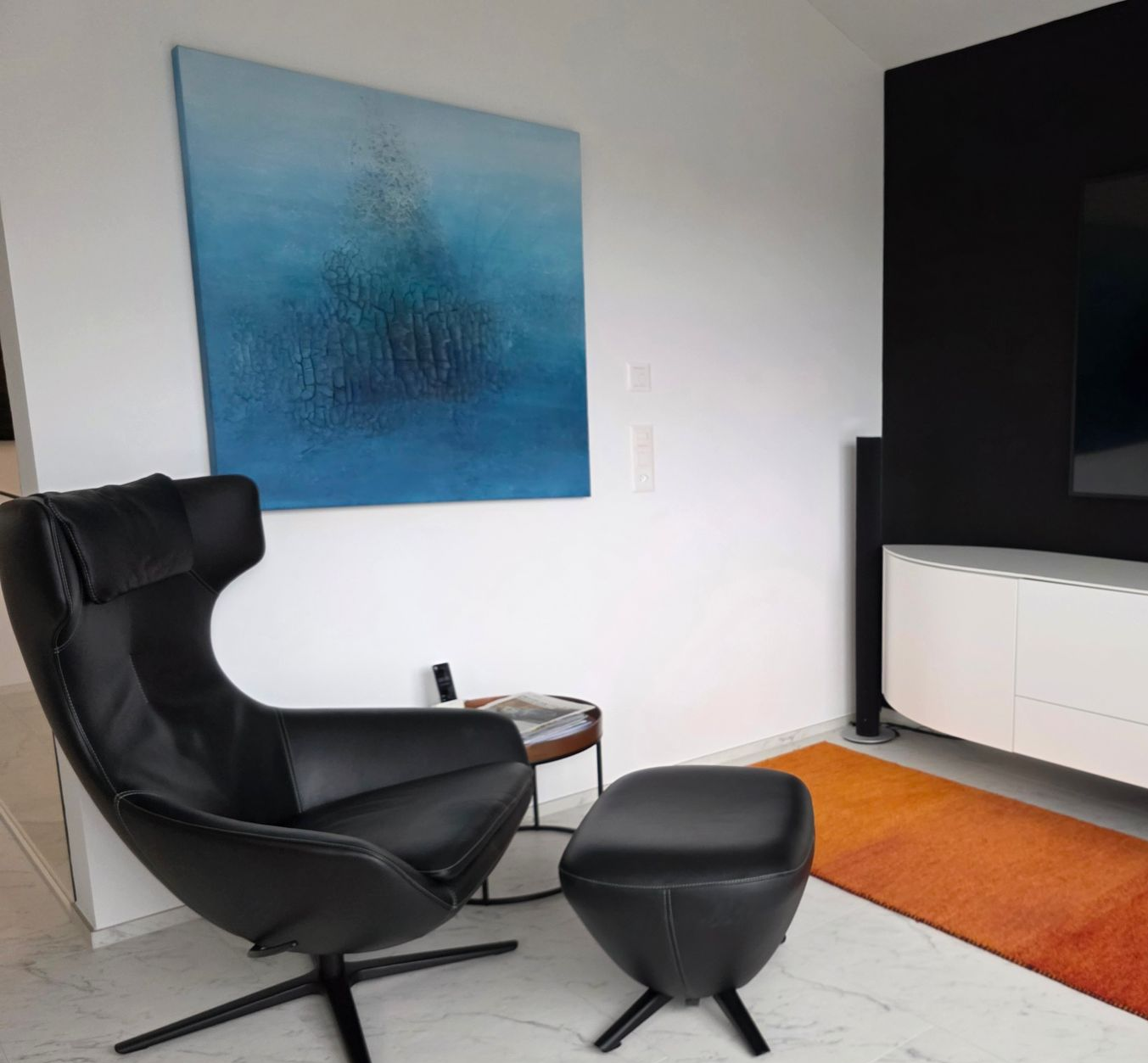 -over the ocean- 100/100cm - bb-art.ch
Acrylbild abstrakt, Atelier & Galerie, Brigitte Bieri in Rorschach