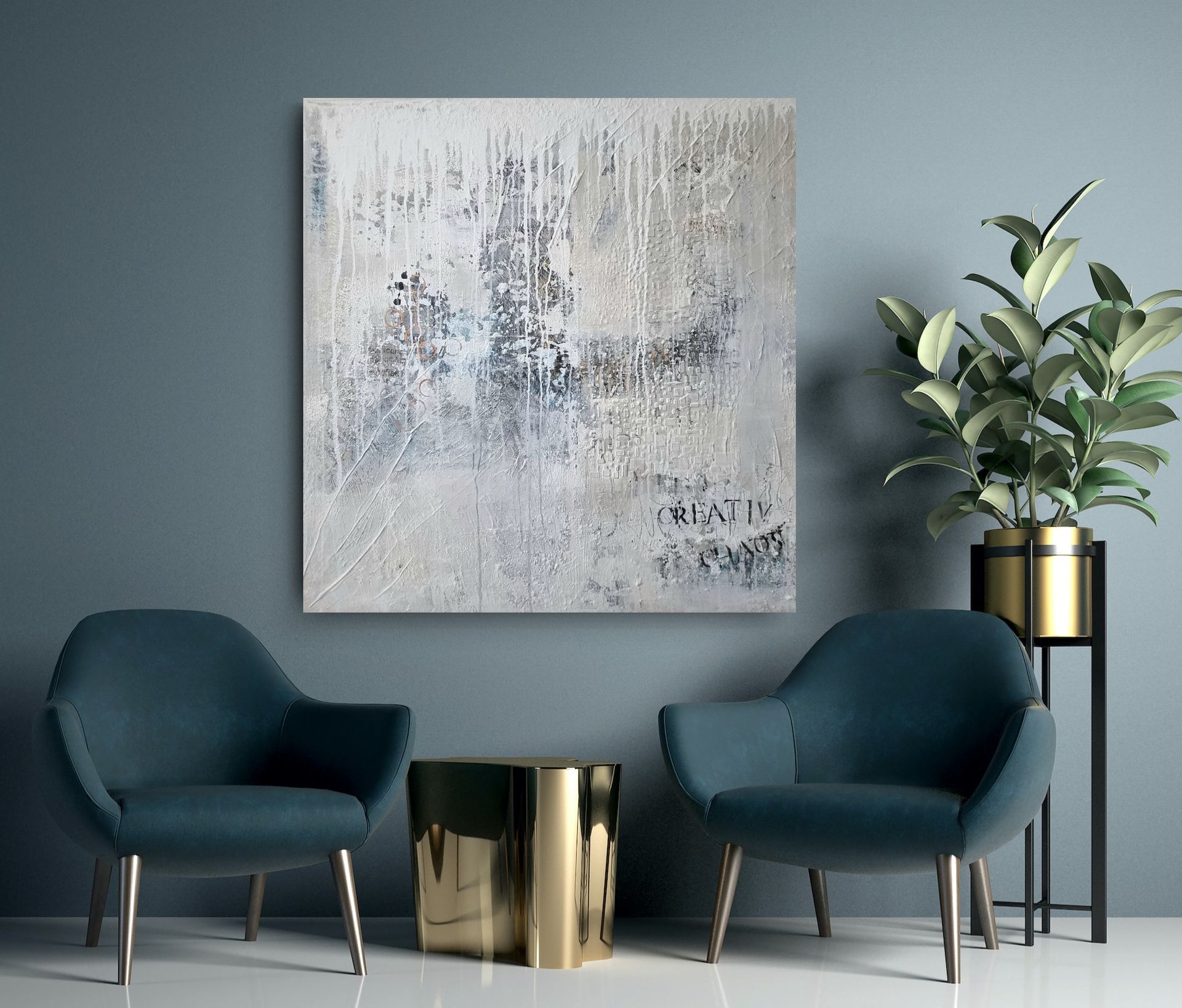 creative chaos 100/100cm, bb-art.ch
Acrylbild abstrakt, Mixed Media
Atelier & Galerie - Brigitte Bieri - Rorschach