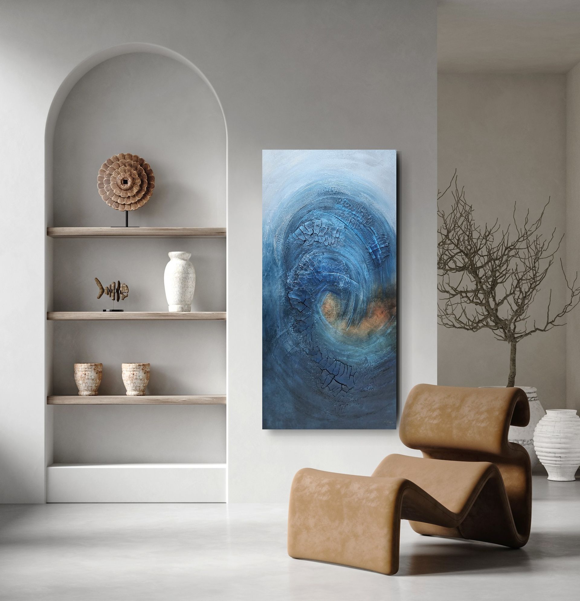 wave of emotions 70/140 cm - bb-art.ch
Acrylbild abstrakt Mixed Media