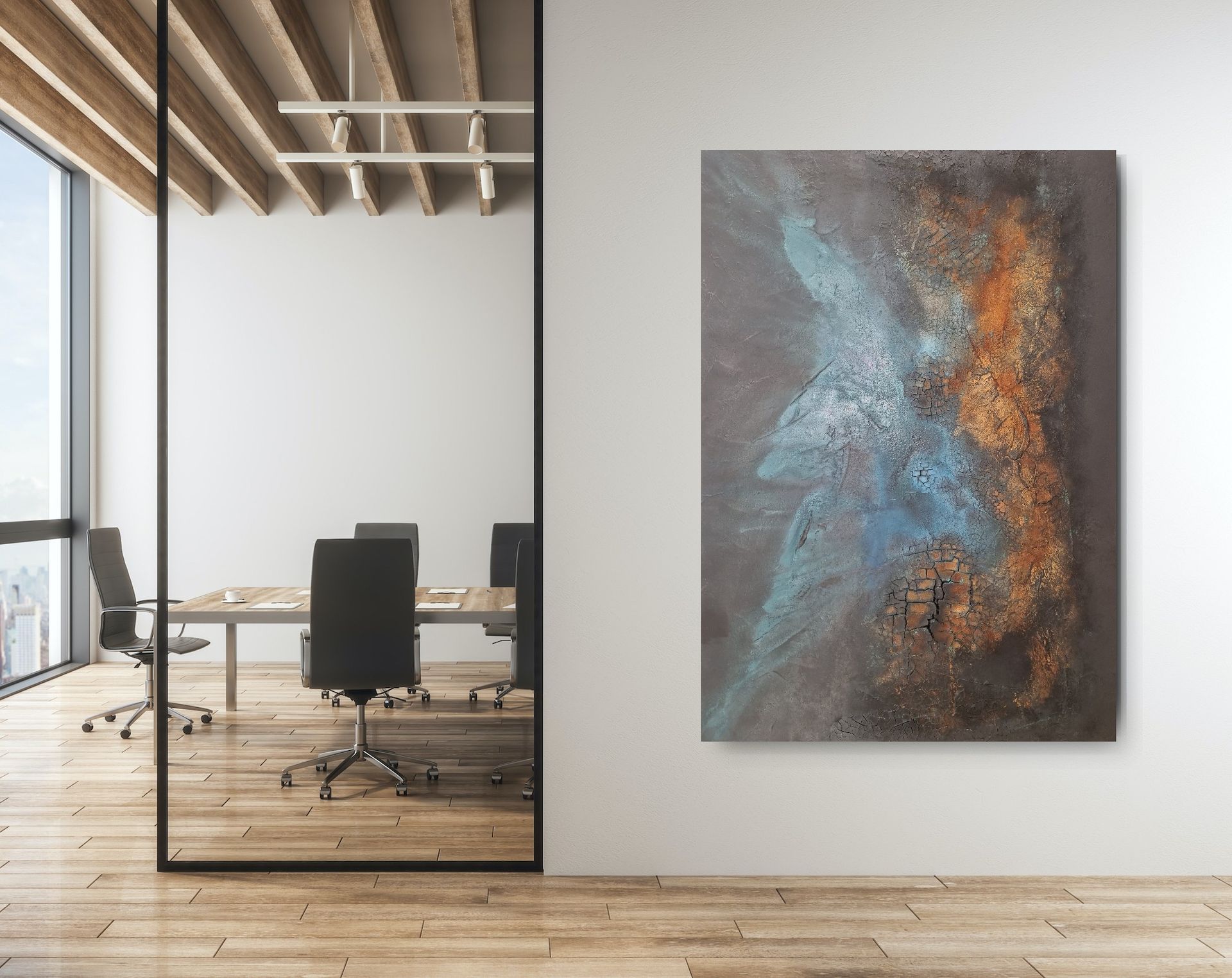 water meets earth 140/100cm - bb-art.ch
Acrylbild abstrakt, Mixed Media, Atelier & Galerie - Brigitte Bieri - Rorschach